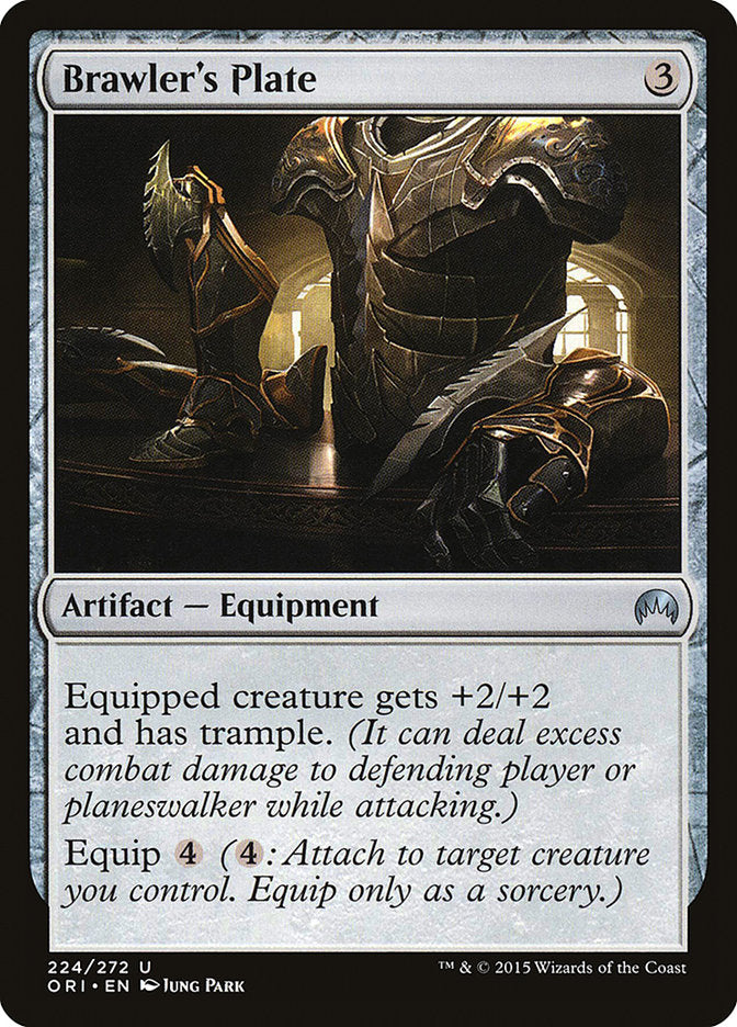 Brawler's Plate (224) [Magic Origins]