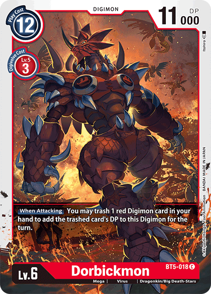 Dorbickmon (BT5-018 C) [Battle of Omni]