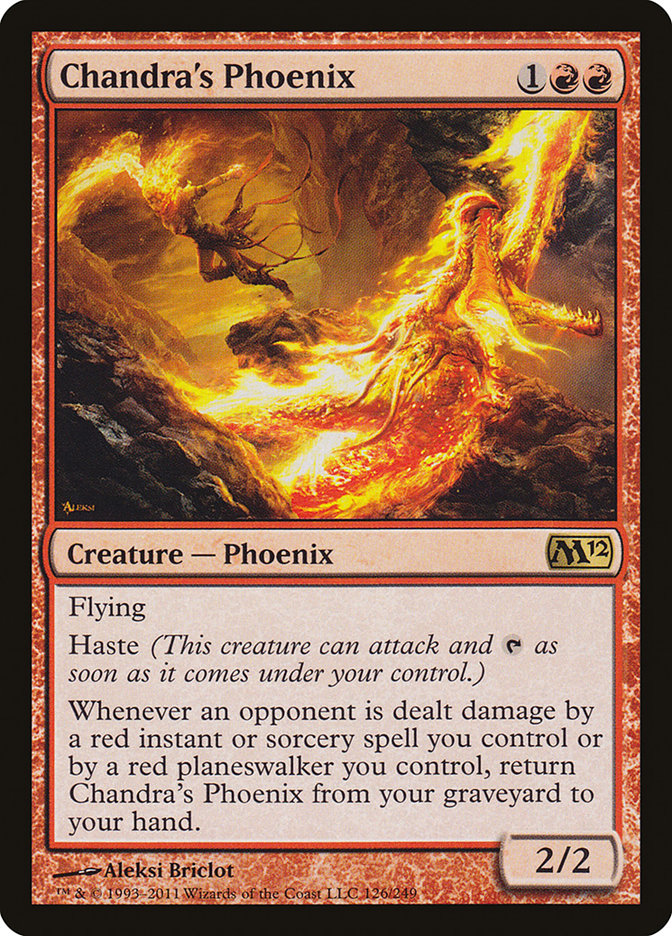 Chandra's Phoenix (126) [Magic 2012 (M12)]
