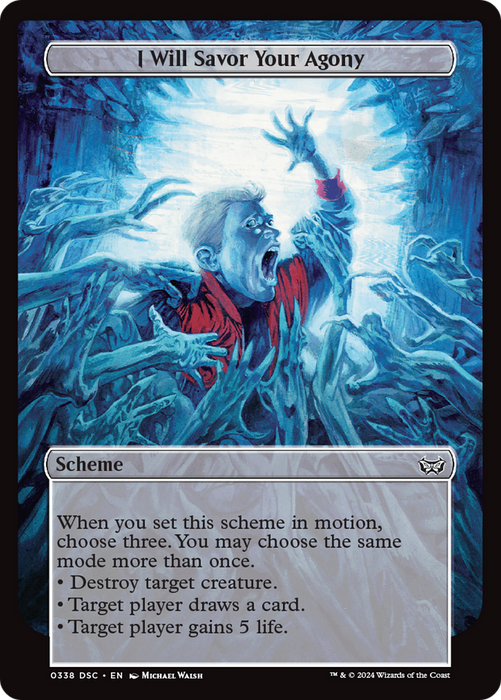 I Will Savor Your Agony [Phyrexia: All Will Be One Commander]