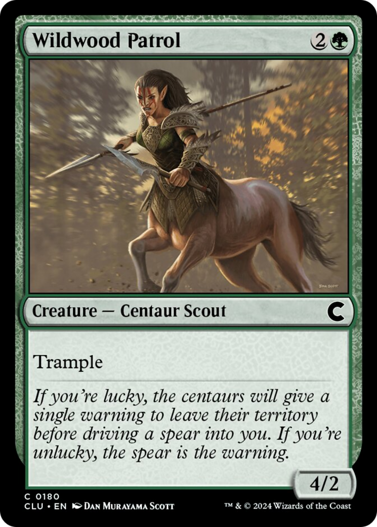 Wildwood Patrol (180) [Ravnica: Clue Edition]