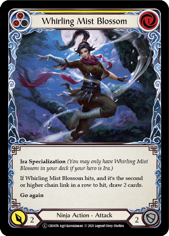 Whirling Mist Blossom (CRU074) [Crucible of War]