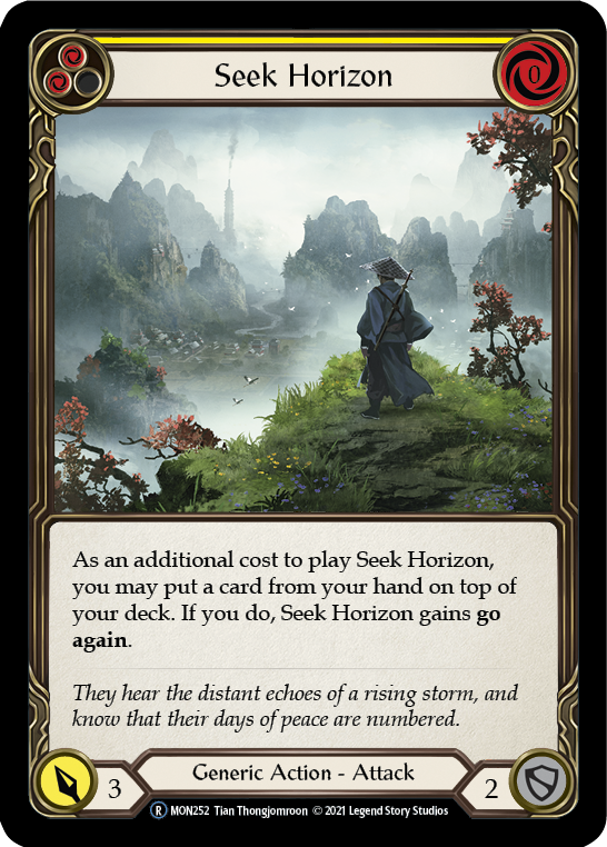 Seek Horizon (Yellow) (MON252) [Monarch]