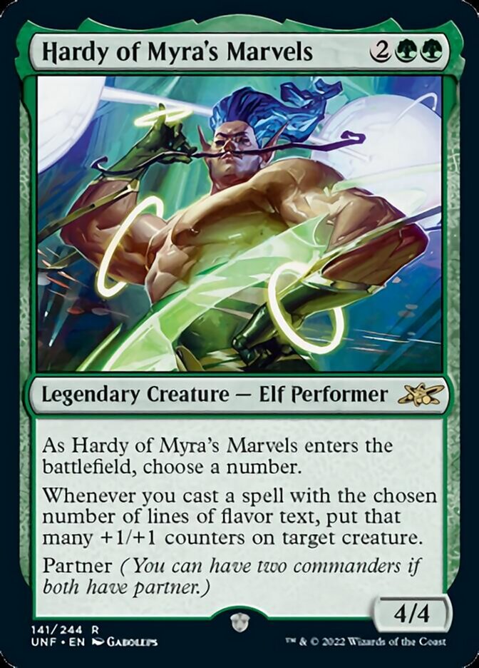 Hardy of Myra's Marvels (141) [Unfinity]