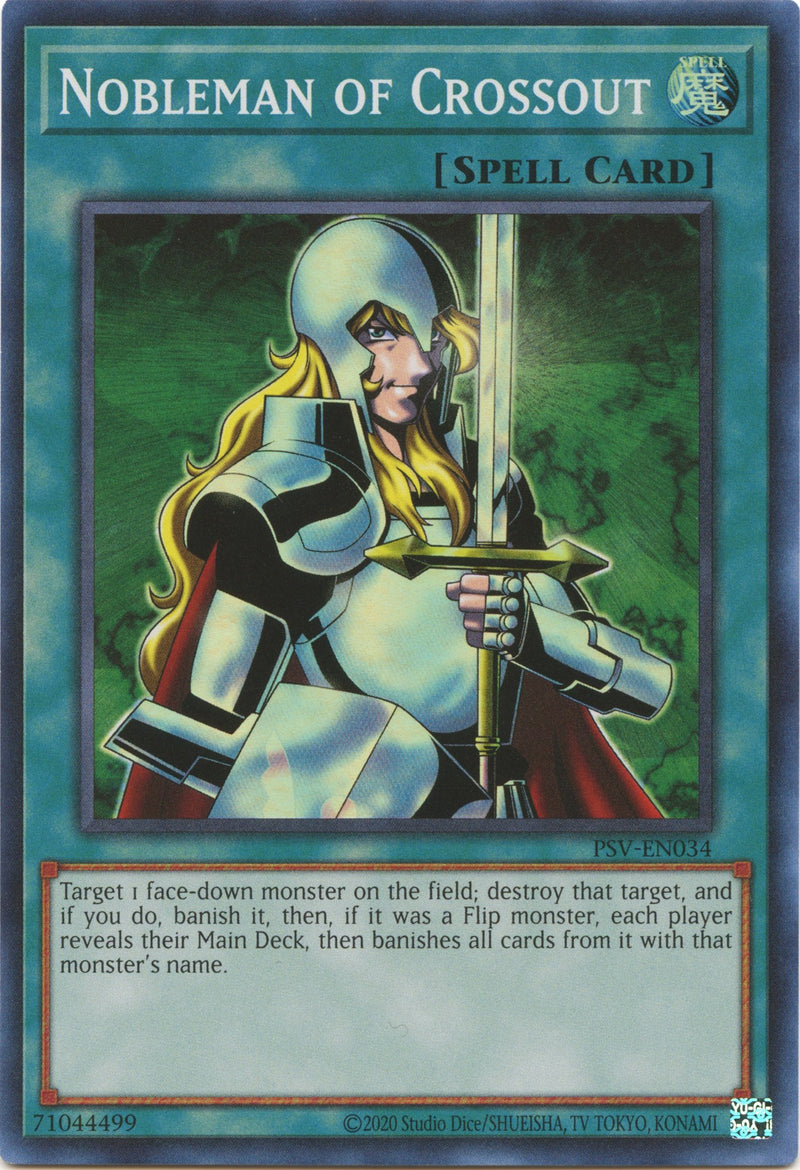 Nobleman of Crossout (PSV-EN034) [Pharaoh's Servant (25th Anniversary Edition)]