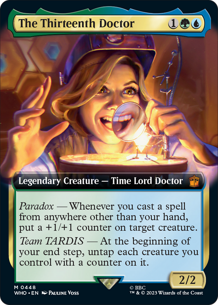 The Thirteenth Doctor (Extended Art) (448) [Universes Beyond: Doctor Who]