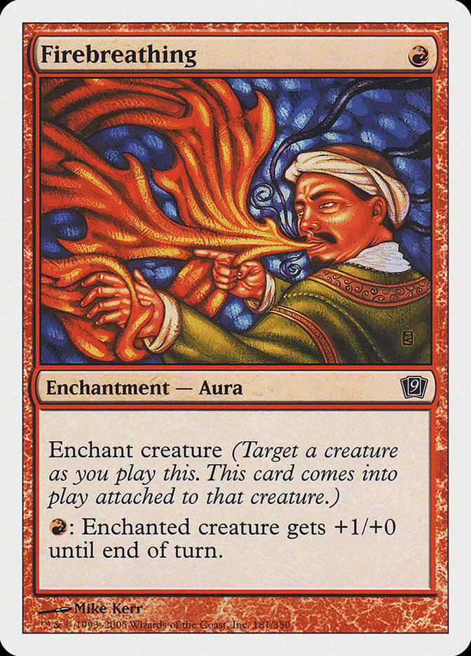 Firebreathing (181) [9th Edition]