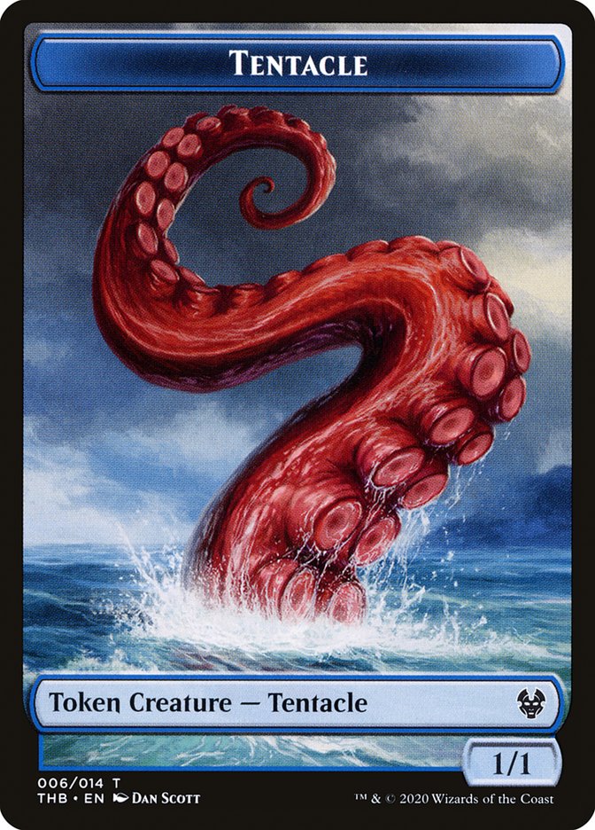 Human Soldier // Tentacle Double-Sided Token (2 // 6) [Theros Beyond Death]