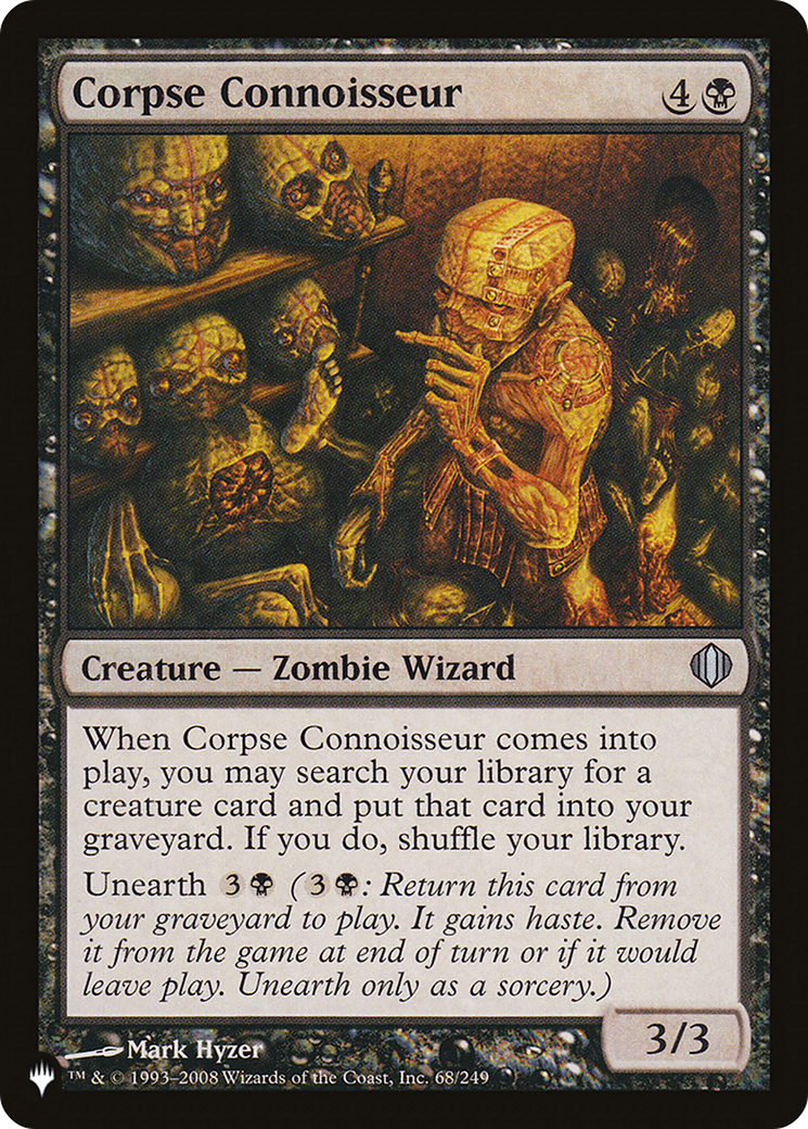 Corpse Connoisseur (68/249) [The List Reprints]