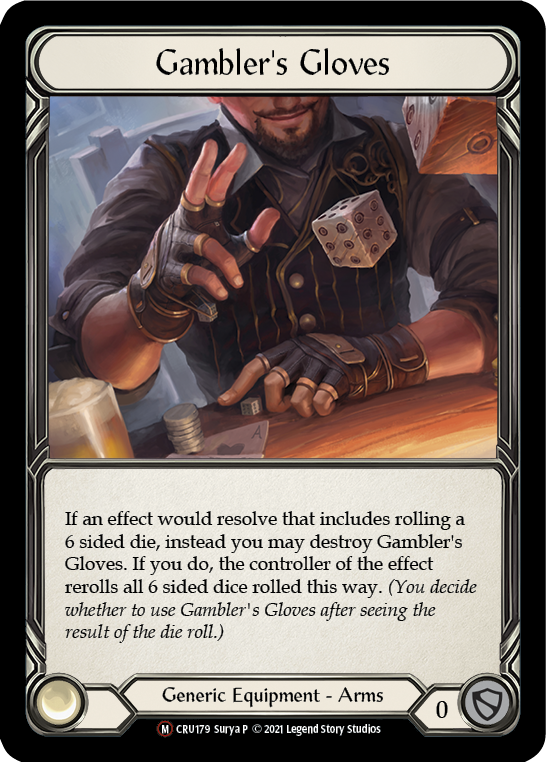 Gambler's Gloves (CRU179) [Crucible of War]