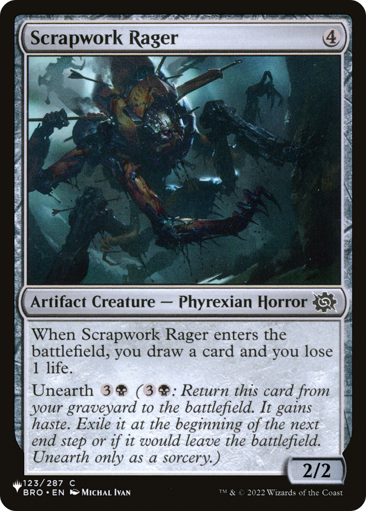 Scrapwork Rager (123/012) [The List Reprints]