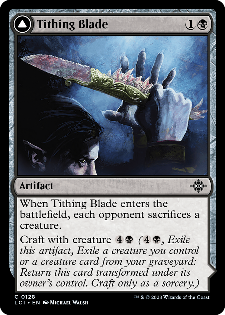 Tithing Blade (128) [The Lost Caverns of Ixalan]
