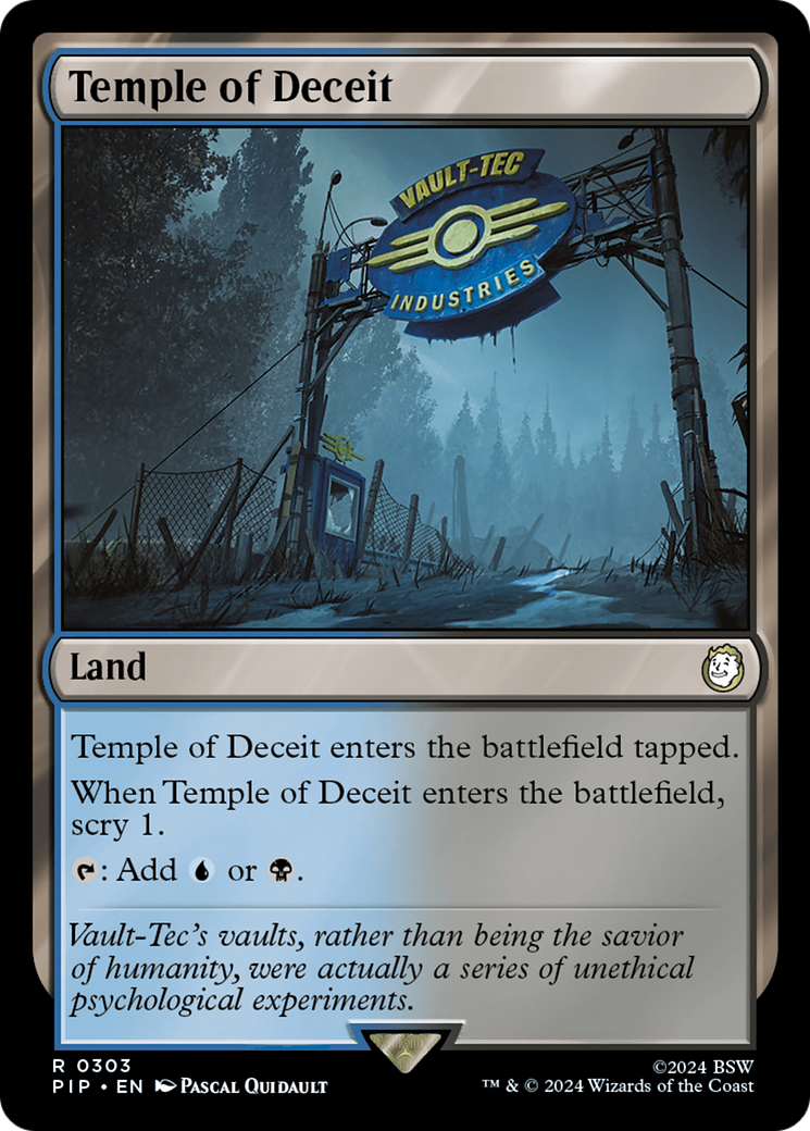 Temple of Deceit (303) [Universes Beyond: Fallout]
