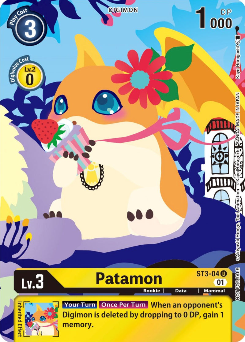 Patamon (Tamer's Card Set 2 Floral Fun) (ST3-04 U) [Starter Deck 03: Heaven's Yellow]