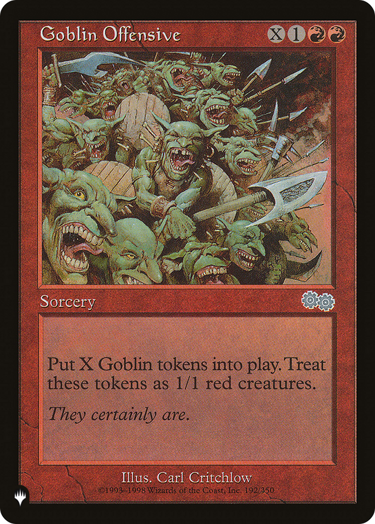 Goblin Offensive (192/350) [The List Reprints]