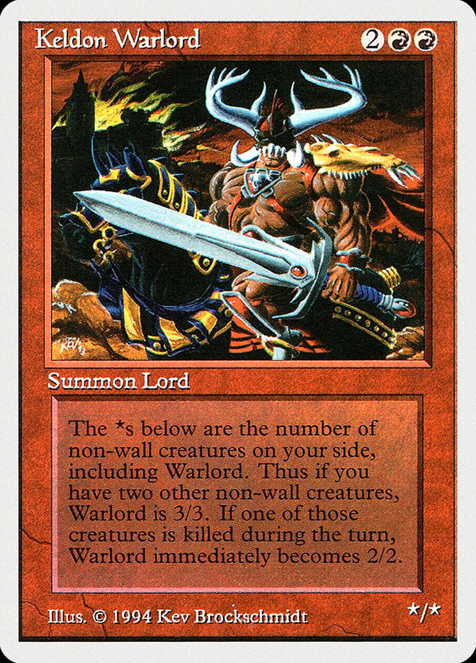 Keldon Warlord (160) [Summer Magic]