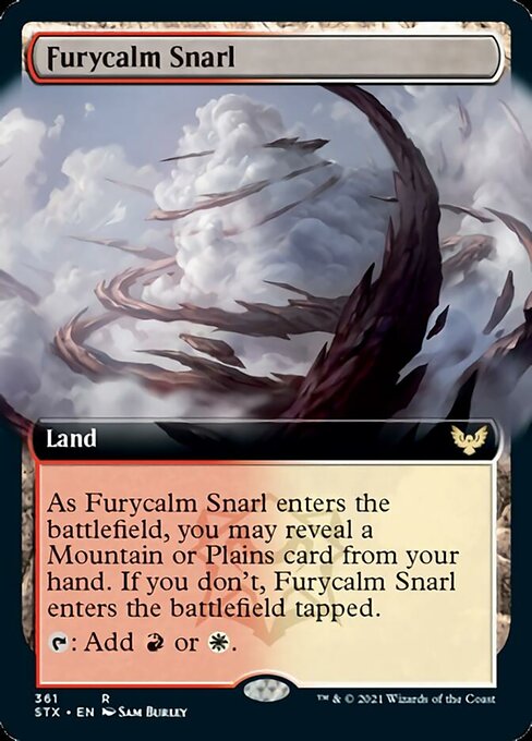 Furycalm Snarl (Extended Art) (361) [Strixhaven: School of Mages]