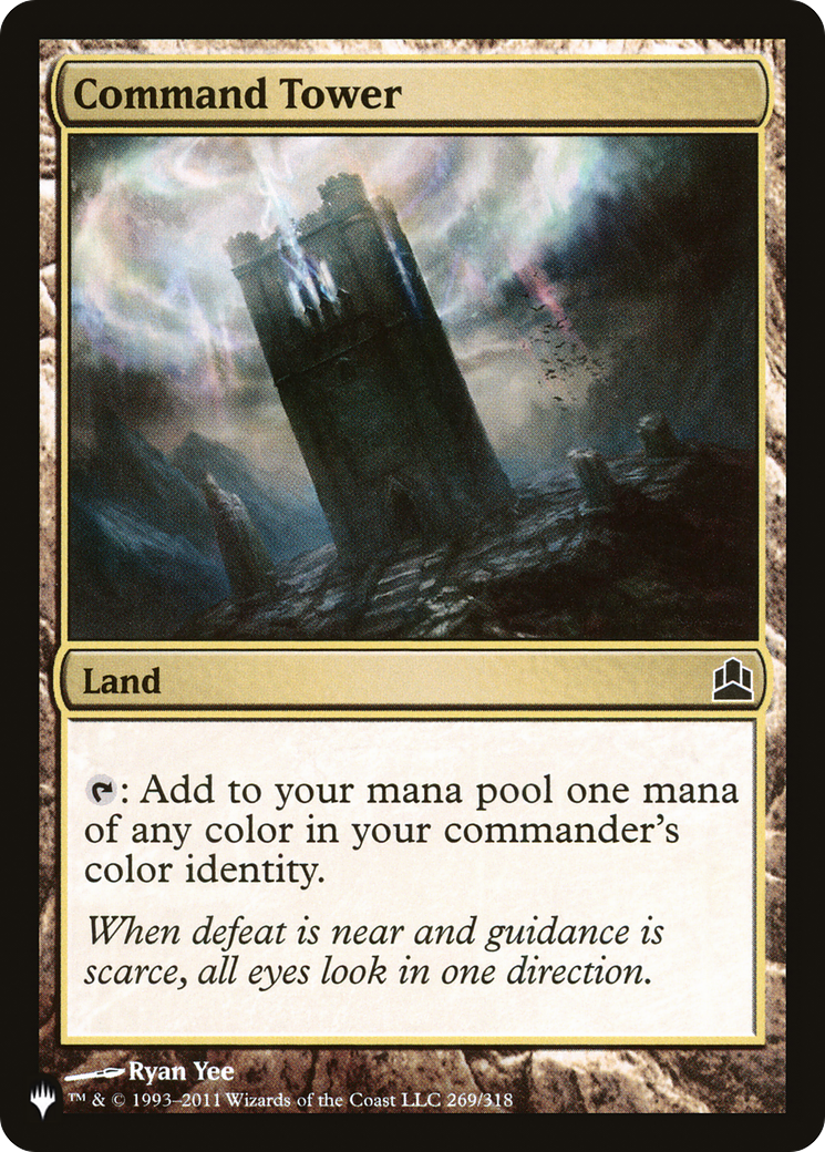 Command Tower (CMD) (269) [The List Reprints]