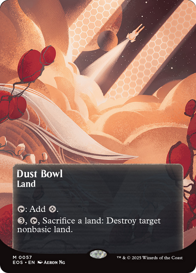 Dust Bowl (0057) (Borderless) (57) [Edge of Eternities: Stellar Sights]