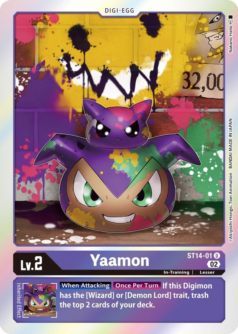 Yaamon (ST14-01 U) [Starter Deck 14: Beelzemon Advanced Deck Set]
