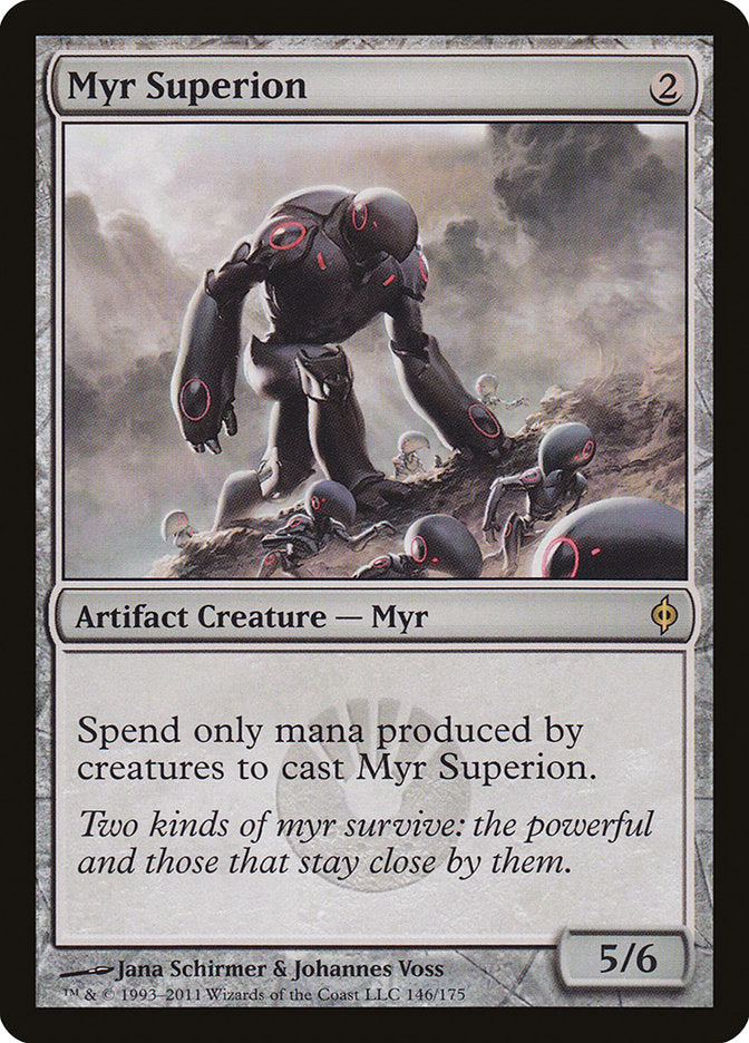Myr Superion (146) [New Phyrexia]
