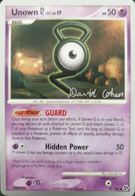 Unown [G] - 2009 (David Cohen) (57/106) [World Championship Decks]