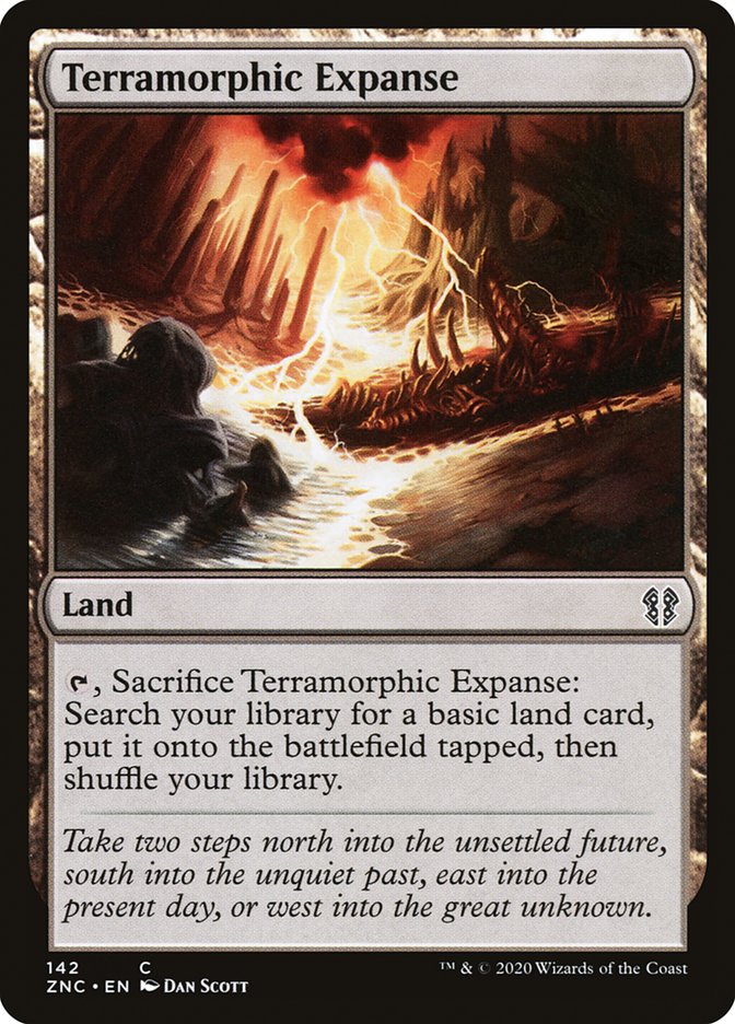 Terramorphic Expanse (142) [Commander: Zendikar Rising]