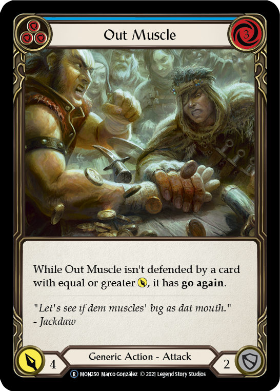 Out Muscle (Blue) (MON250) [Monarch]