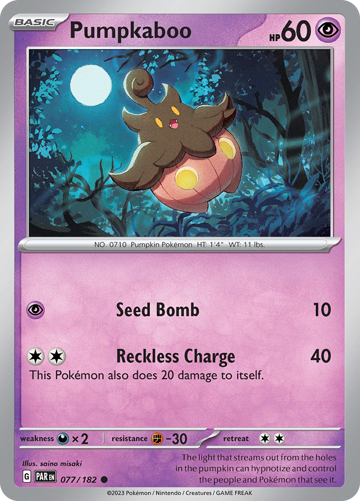Pumpkaboo (077/182) [SV04: Paradox Rift]