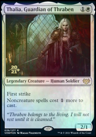 Thalia, Guardian of Thraben (38) [Prerelease Cards]