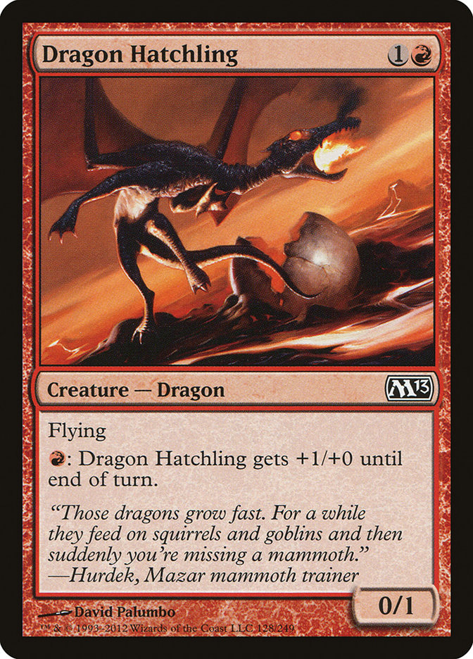 Dragon Hatchling (128) [Magic 2013 (M13)]