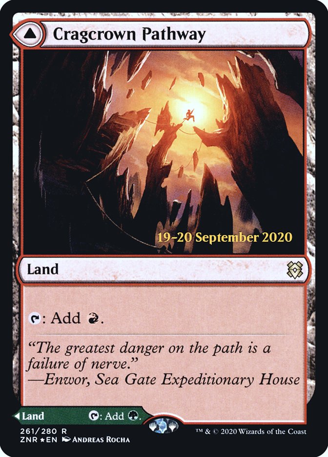 Cragcrown Pathway (261) [Prerelease Cards]