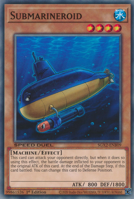 Submarineroid (SGX2-ENB09) [Speed Duel GX: Midterm Paradox]