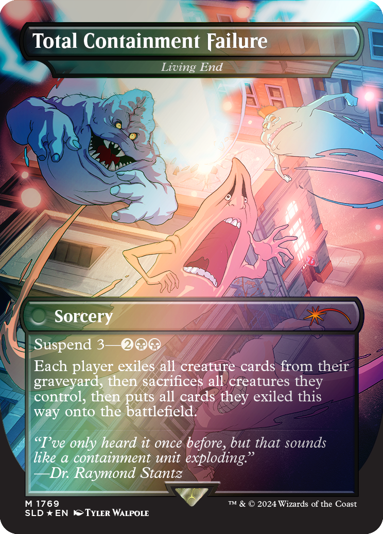 Total Containment Failure - Living End (Rainbow Foil) (1769) [Secret Lair Drop Series]