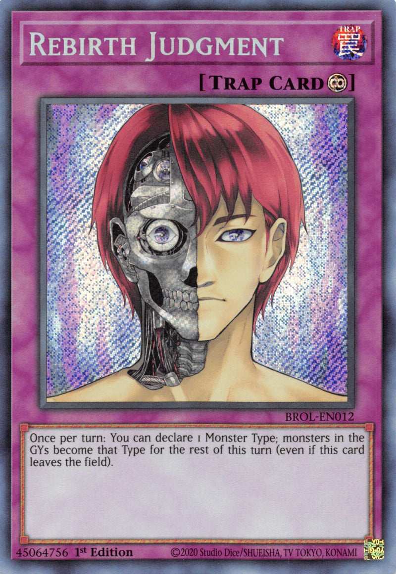 Rebirth Judgment (BROL-EN012) [Brothers of Legend]