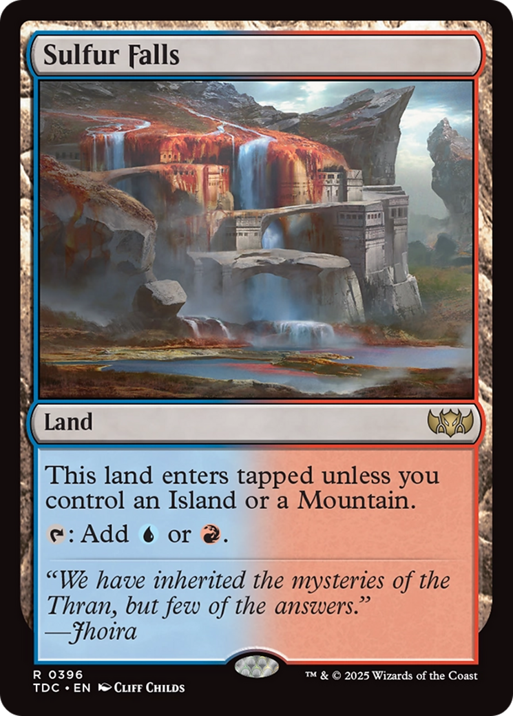 Sulfur Falls (396) [Commander: Tarkir: Dragonstorm]