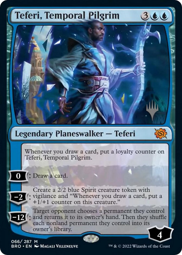 Teferi, Temporal Pilgrim (66) [Promo Pack: The Brothers' War]