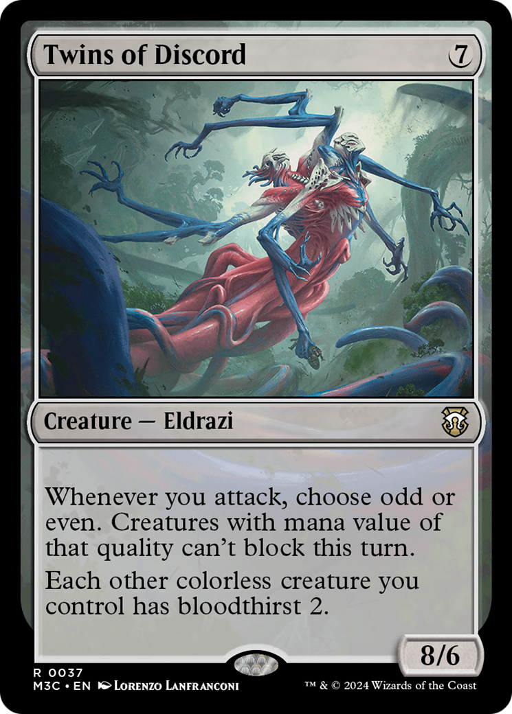 Twins of Discord (37) [Commander: Modern Horizons 3]