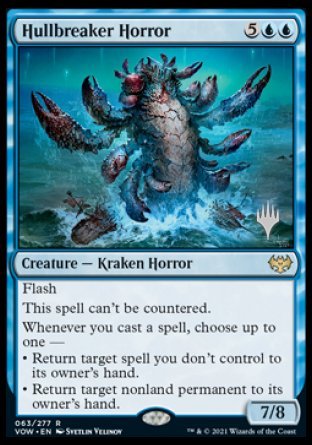 Hullbreaker Horror (63) [Promo Pack: Phyrexia: All Will Be One]
