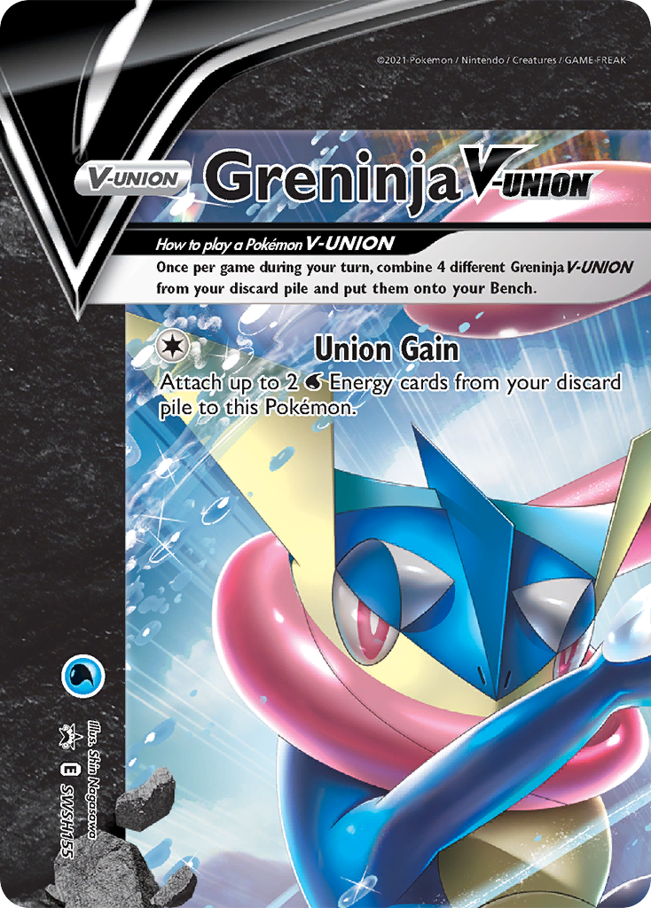 Greninja V-UNION - SWSH155 (SWSH155) [SWSH: Sword & Shield Promo Cards]