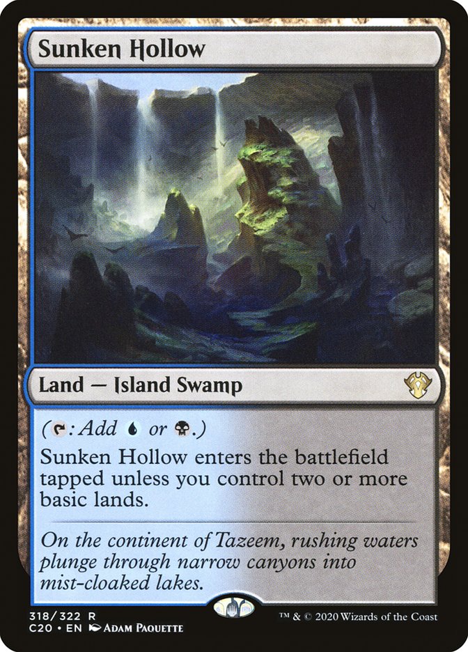 Sunken Hollow (318) [Commander 2020]