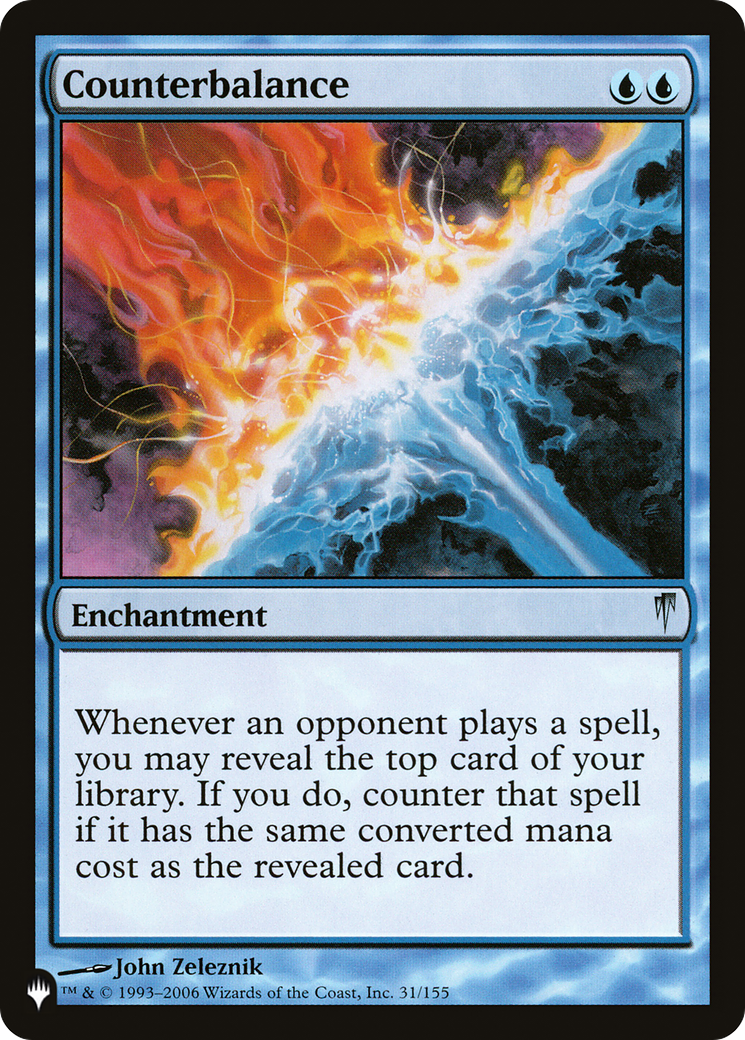 Counterbalance (31/155) [The List Reprints]