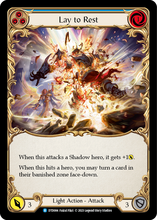 Lay to Rest (Blue) (DTD084) [Dusk till Dawn]