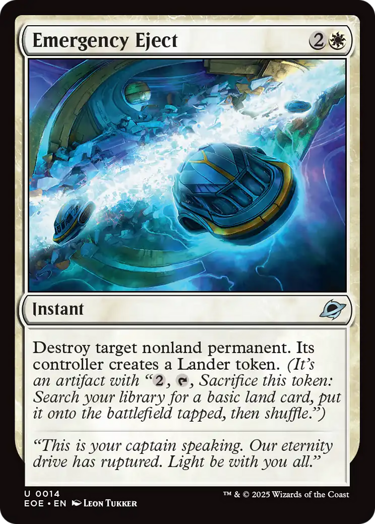 Emergency Eject (14) [Edge of Eternities]