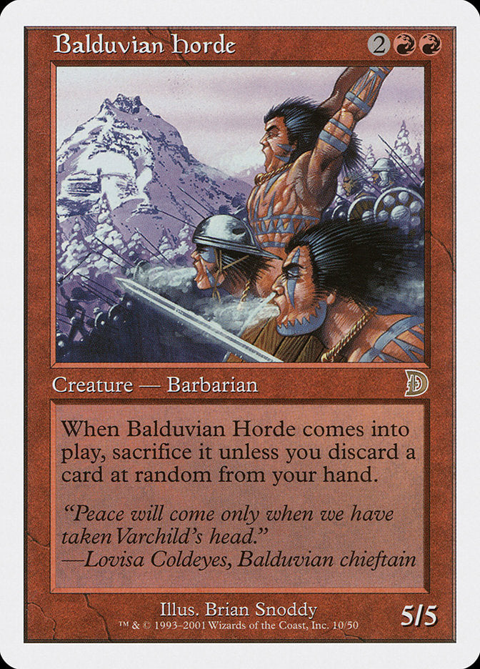 Balduvian Horde (10) [Deckmasters Garfield vs Finkel]