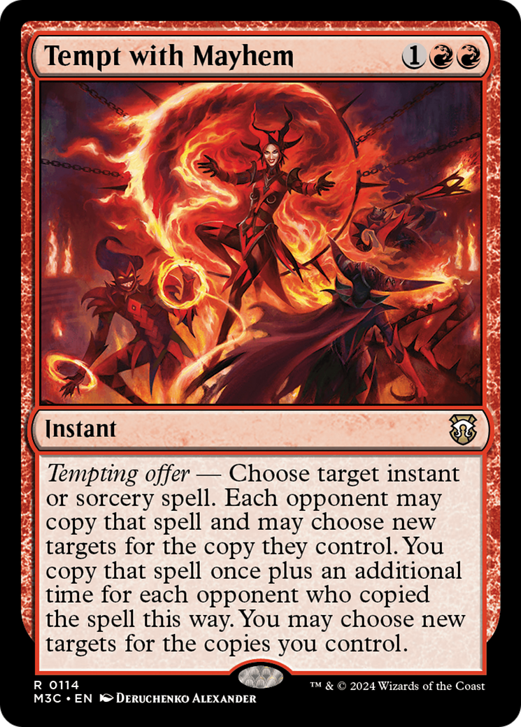 Tempt with Mayhem (114) [Commander: Modern Horizons 3]