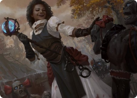 Skaab Wrangler Art Card (29) [Art Series: Innistrad: Midnight Hunt]