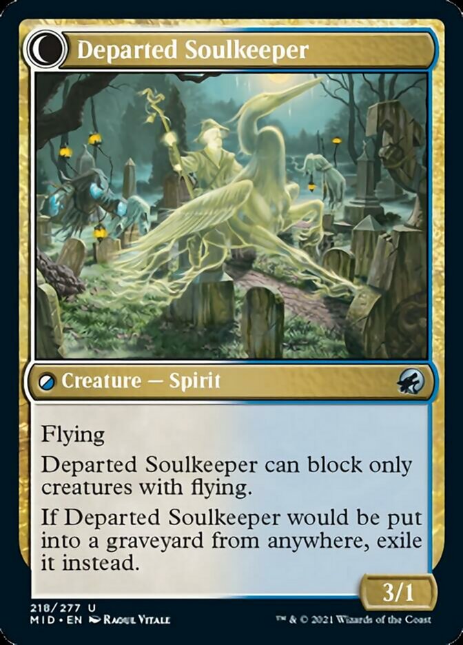 Devoted Grafkeeper (218) [Innistrad: Midnight Hunt]