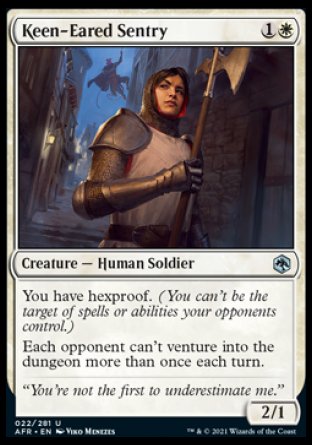 Keen-Eared Sentry (22) [Adventures in the Forgotten Realms]