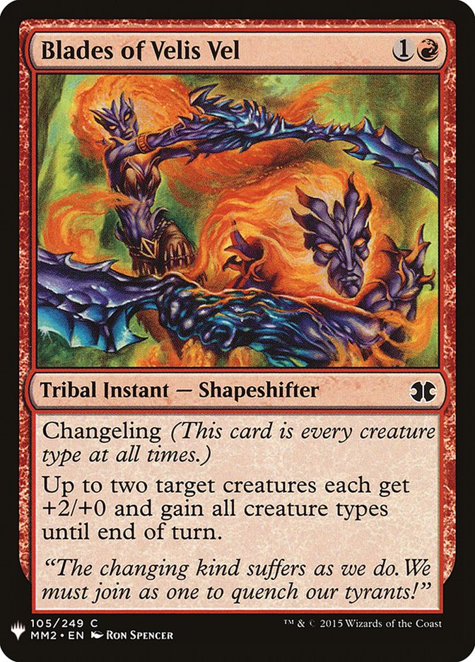 Blades of Velis Vel (105) [The List Reprints]